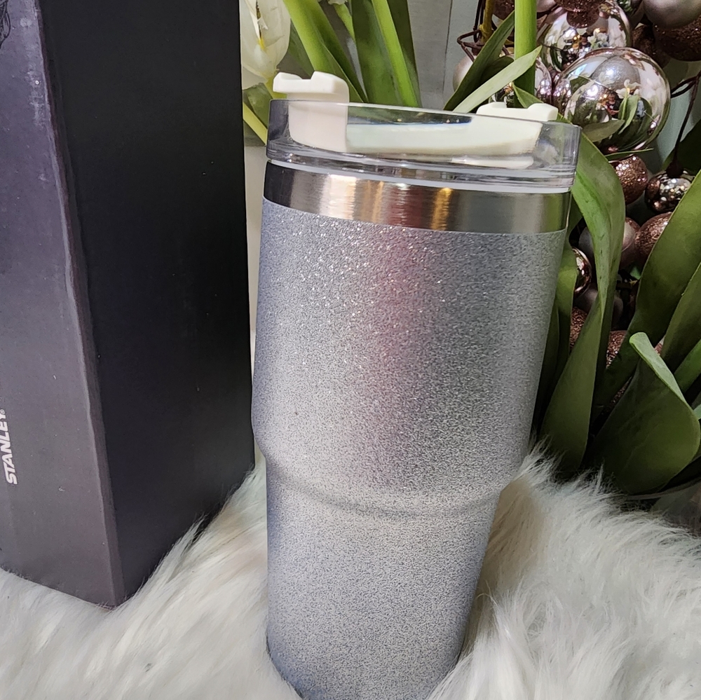 Starbucks x Stanley Stainless Steel Straw Cup Blue Grey Gradient - Picture 6 of 8